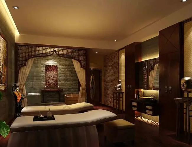 成都青白江Xinxi养生会馆足疗会馆馆环境展示三